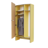 Шкаф для верхней одежды персонала во входную группу из коллекции мебели «НЕГА» (желтый) - «globural.ru» - Пермь