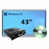 Интерактивная панель 43" (встроенный ПК, Win10) - «globural.ru» - Пермь