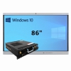 Интерактивная панель 86" (встроенный ПК Win10, Intel i5) - «globural.ru» - Пермь