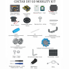 Robo kit DIYGO Мобильный робот с колесами всенаправленного движения - «globural.ru» - Пермь