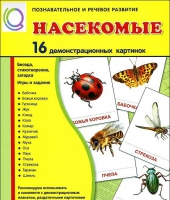 Демонстрационные карточки "Насекомые" - «globural.ru» - Пермь