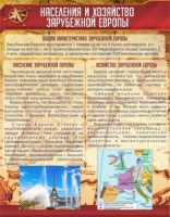 Стенд "Населения и хозяйство Зарубежной Европы" - «globural.ru» - Пермь