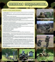 Стенд "Огневая подготовка" (вариант 2) - «globural.ru» - Пермь