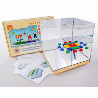Игровой набор Фребеля "Мозаика геометрическая 3D" - «globural.ru» - Пермь
