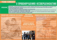 Стенд "Уголок психолога" (вариант 4) - «globural.ru» - Пермь