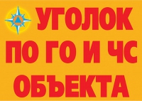 Комплект плакатов "Уголок по ГО и ЧС объекта" - «globural.ru» - Пермь