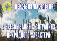Комплект плакатов "Действия населения в ЧС природного характера" - «globural.ru» - Пермь