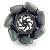 Технологичное колесо Mecanum 4" Mecanum Wheel 4" для конструктора VEX (4 штуки в упаковке) - «globural.ru» - Пермь