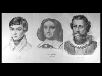 Портреты математиков ( 18 штук, А3 ) - «globural.ru» - Пермь