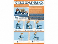 Стенд "Сиди правильно и не отвлекайся" - «globural.ru» - Пермь