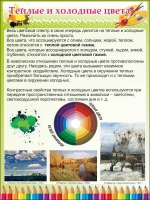 Стенд "Теплые и холодные цвета" - «globural.ru» - Пермь