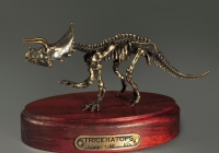 Модель скелета динозавра Triceratops - «globural.ru» - Пермь