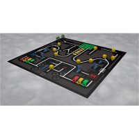 Соревновательное поле с элементами MakeX Stater Arenas Kit - «globural.ru» - Пермь