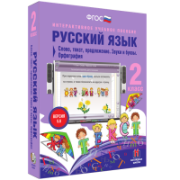 Русский язык 2 класс. Слово, текст, предложение. Звуки и буквы. Орфография - «globural.ru» - Пермь
