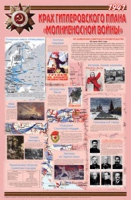 Плакат "Великая Отечественная война: Крах гитлеровского плана «молниеносной войны»" - «globural.ru» - Пермь