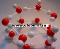 Модель "Кристаллическая решетка льда" (демонстрационная) - «globural.ru» - Пермь