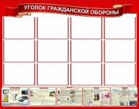 Стенд "Уголок гражданской обороны" - «globural.ru» - Пермь
