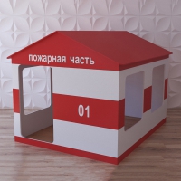 Детский игровой домик «Пожарная служба» - «globural.ru» - Пермь