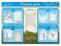 Стенд-уголок "Родная речь" - «globural.ru» - Пермь