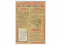 Стенд-уголок "Техника безопасности на уроках труда" - «globural.ru» - Пермь
