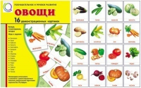 Демонстрационные карточки "Овощи" - «globural.ru» - Пермь