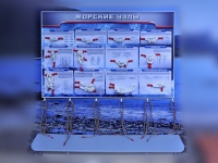 Стенд "Морские узлы" с оригинальными образцами - «globural.ru» - Пермь