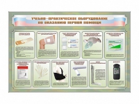 Стенды "Учебно-практическое оборудование по оказанию первой помощи" - «globural.ru» - Пермь