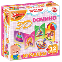 Комплект развивающих игр 3-5 лет. 3D домино (3-5 лет) - «globural.ru» - Пермь