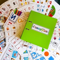 Альбом "Говоруша". Развивающие пособия на липучках  - «globural.ru» - Пермь