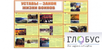 Стенд "Уставы закон жизни воинов" - «globural.ru» - Пермь