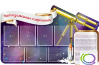 Стенд "Наблюдательная астрономия" - «globural.ru» - Пермь