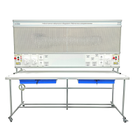 Учебный комплект лабораторного оборудования «Рабочее место электромонтажника» исполнение стендовое, монтажная панель - «globural.ru» - Пермь