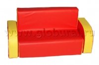 Диван с подлокотниками 90*35*45/20см (ВИК) - «globural.ru» - Пермь