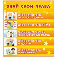 Стенд "Знай свои права" - «globural.ru» - Пермь