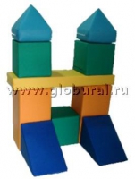 Мягкий модуль-конструктор "Городок" 1 (ВИК) - «globural.ru» - Пермь