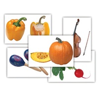 Набор предметных картинок "Овощи. Музыкальные инструменты" - «globural.ru» - Пермь