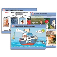 Комплект таблиц для начальной школы "Русский язык. Имя существительное" - «globural.ru» - Пермь