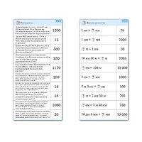 Комплект карточек (10) "Обучающий калейдоскоп. Величины" - «globural.ru» - Пермь