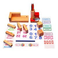 Игровой набор Фребеля "Календарь настольный" - «globural.ru» - Пермь