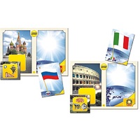 Настольно-печатная игра "Флаги стран мира 1. Европа" - «globural.ru» - Пермь