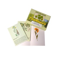 Гербарий "Систематика растений. Семейство Пасленовые. Крестоцветные. Сложноцветные" (раздаточный) - «globural.ru» - Пермь