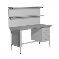 Стол лабораторный демонстрационный с надстройкой  - «globural.ru» - Пермь