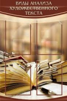 Стенд "Виды анализа художественного текста" - «globural.ru» - Пермь