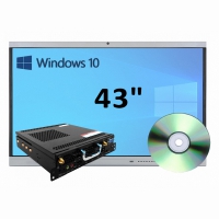 Интерактивная панель 43" (встроенный ПК, Win10) - «globural.ru» - Пермь