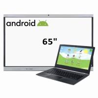 Интерактивная панель 65", ноутбук - «globural.ru» - Пермь