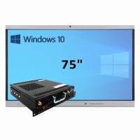 Интерактивная панель 75" (встроенный ПК, Win10, Intel i5) - «globural.ru» - Пермь