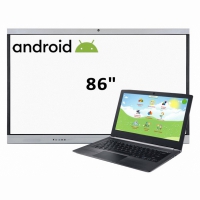 Интерактивная панель 86", ноутбук - «globural.ru» - Пермь