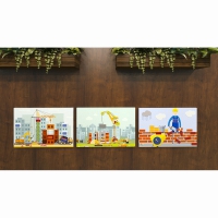 Комплект настенных панелей «Стройка» - «globural.ru» - Пермь