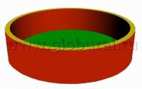 Сухой бассейн круглый - «globural.ru» - Пермь