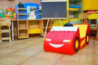 Напольная игрушка "Машинка - гонка" с аппликацией (ВИК) - «globural.ru» - Пермь